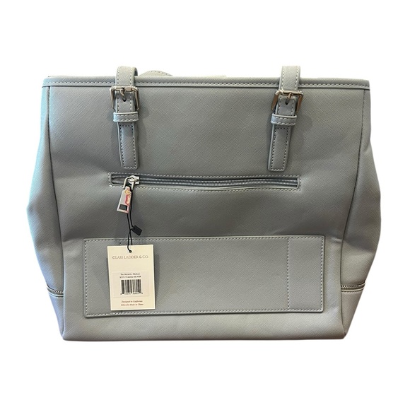 GLASS LADDER & CO Catalina Silver Medium Michelle Bag - Picture 2 of 10